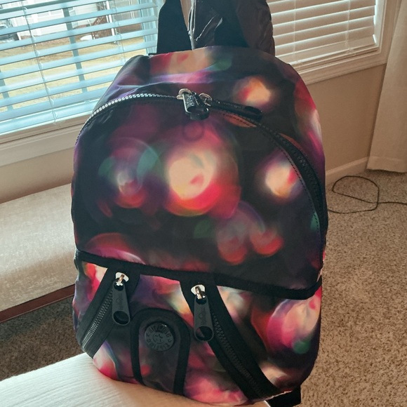 Kipling Multicolor Abstract Backpack - Picture 3 of 10